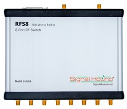 RFS8  100 kHz to 8 GHz 8-Port RF Switch